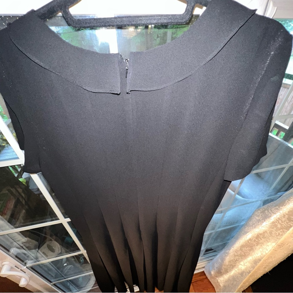 Talbots Classic Black Maxi Dress - Picture 10 of 12